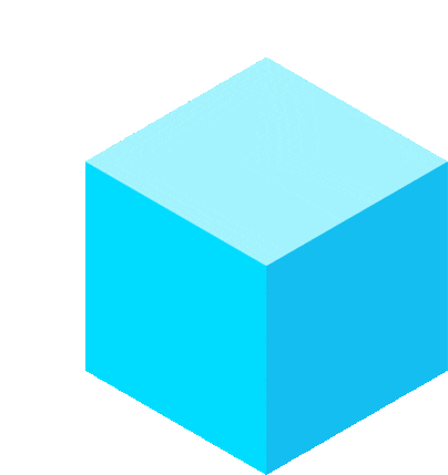 Animation d'un cube en 3D